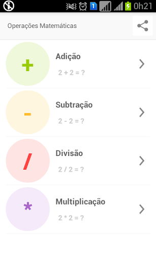 Operações Matemáticas