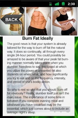 Burn Fat Ideally