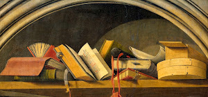 RIJKS: Barthélémy d'Eyck: Still Life with Books in a Niche 1445
