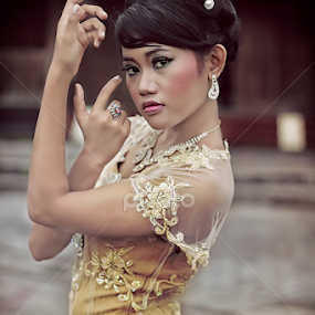 transparent kebaya by M.A. Cholil - People Portraits of Women