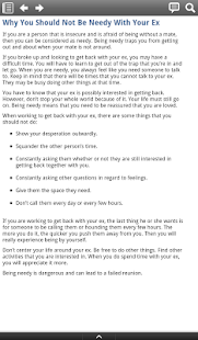 Win Back Your Old Love Screenshots 1