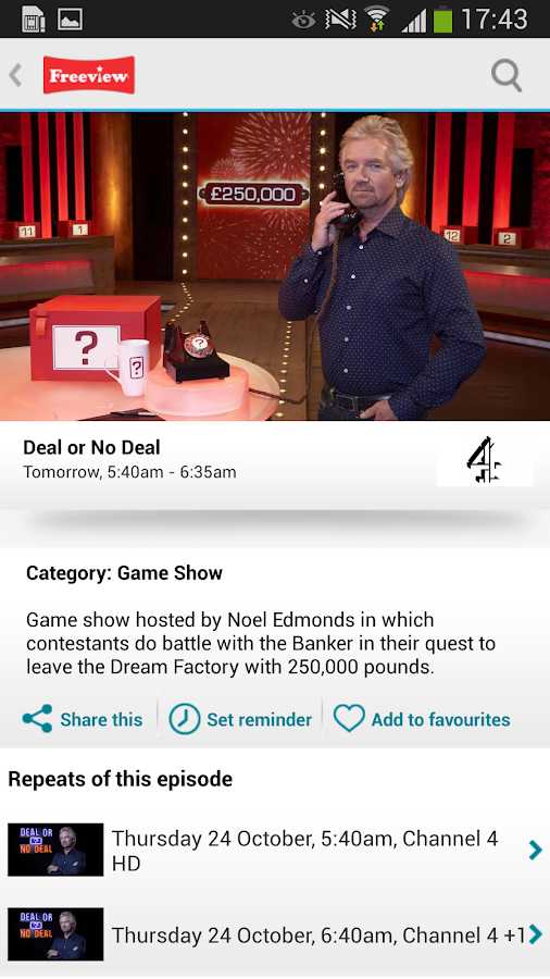 Freeview TV Guide - Android Apps on Google Play