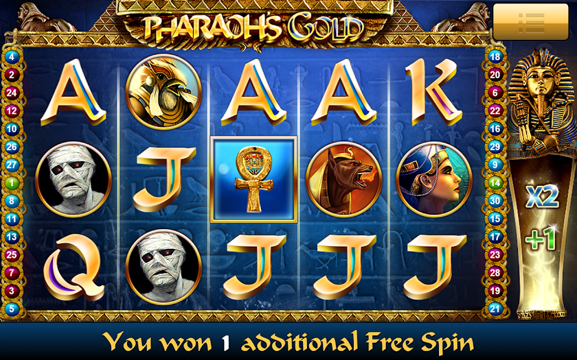 Ancient Egypt Casino Slot Game Screen 3