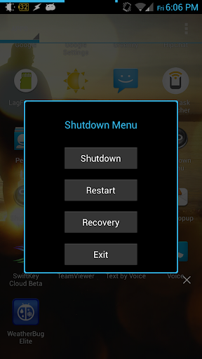 Shutdown Menu 2.1 Root