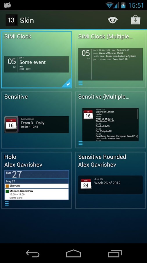 Forex calendar widget android