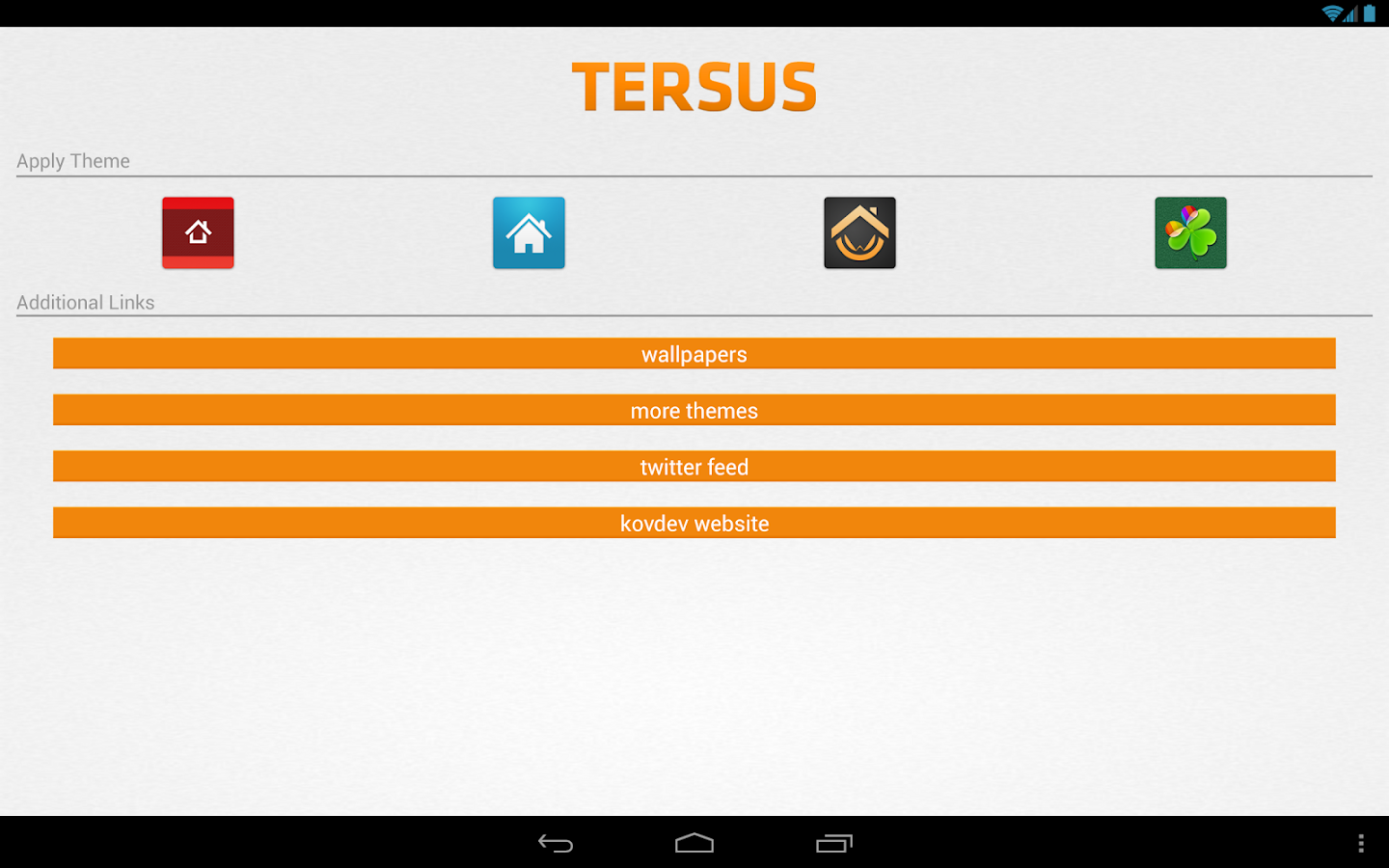 Tersus (adw nova apex theme) - screenshot