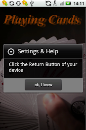 Magic playing cards(Gyroscope) poster 1