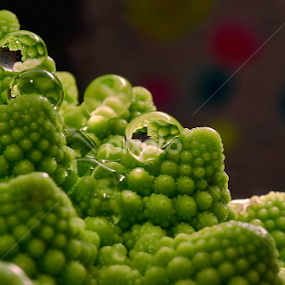 Moonscape or Romanesco cabbage? by Peri Mario Angelo - Nature Up Close Gardens & Produce