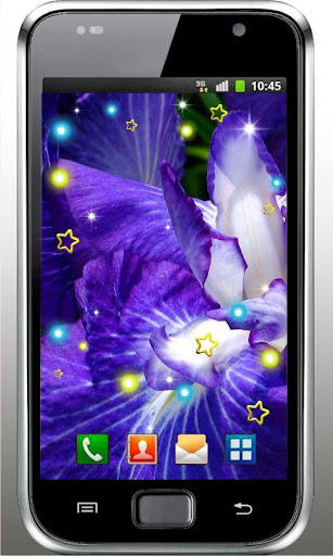 【免費個人化App】Music Irises live wallpaper-APP點子