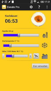 Eieruhr Pro Screen 2