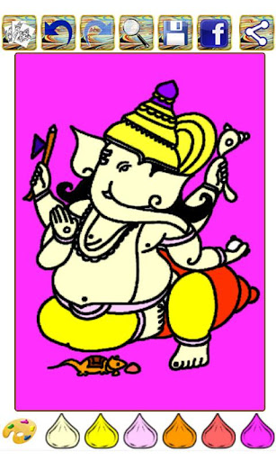 【免費生活App】Coloring Book Of Ganesha-APP點子