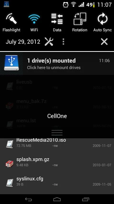 USB OTG Helper [root] - screenshot