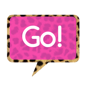 Go SMS Themes: Pink Cheetah 個人化 App LOGO-APP開箱王