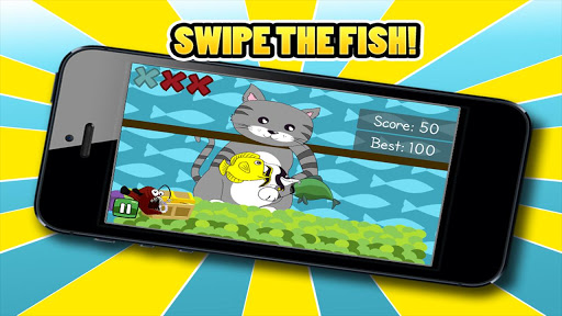 Fishy Kitty - Cat Swipe Ninja