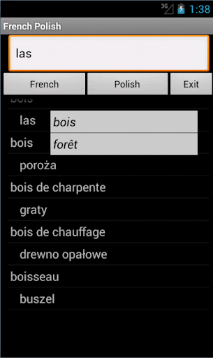 French Polish Dictionary