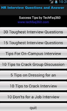 HR Interview Questions & Ansのおすすめ画像1
