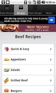 Free Beef Recipes! APK for Android