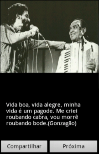 Frases de Luiz Gonzaga e Gonz.