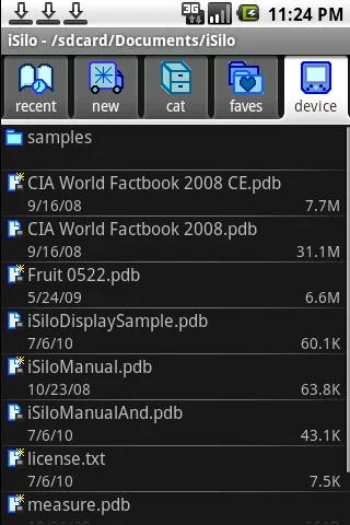 iSilo - screenshot