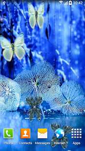 Abstract Butterflies Wallpaper Screen 2