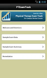 Physical Therapy Exam Track
