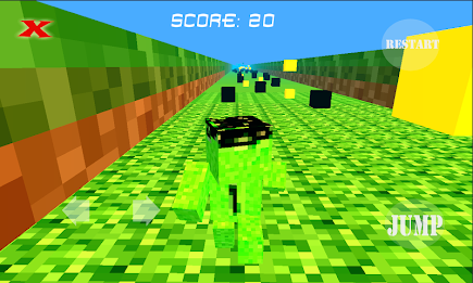 Pixel Running 3D poster 7