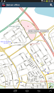 Bahrain offline map Screenshots 1