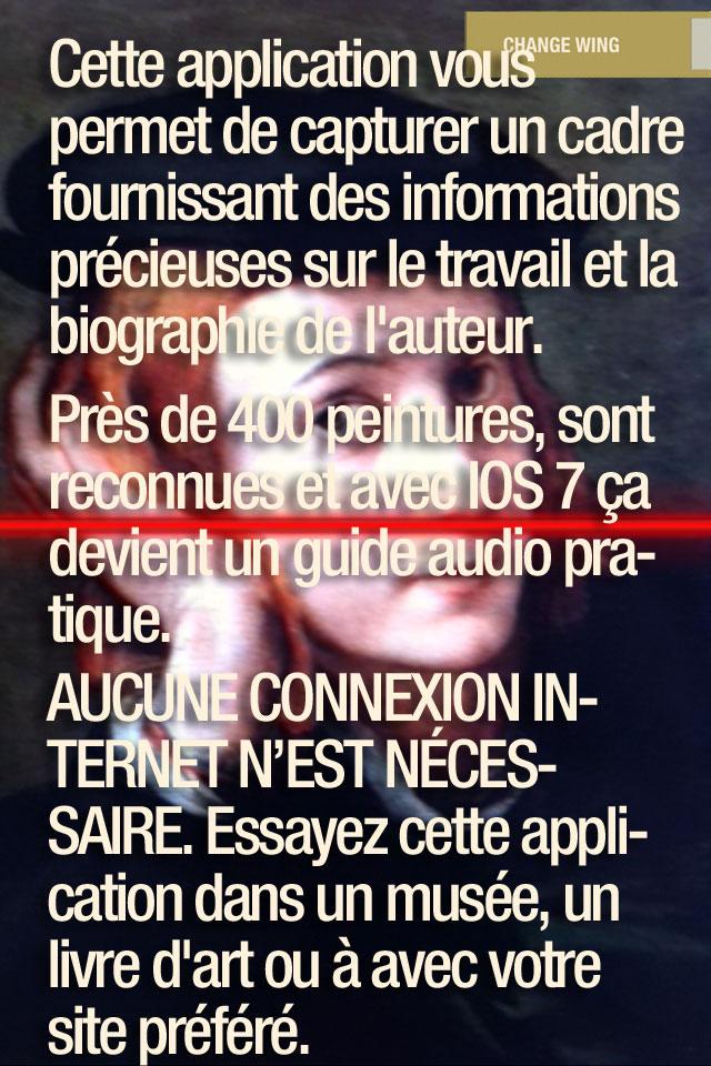 Android application Louvre ID audioguide screenshort
