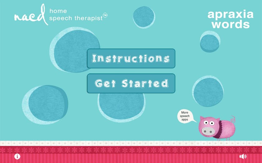 Speech Therapy 4 Apraxia-Words Screen 1