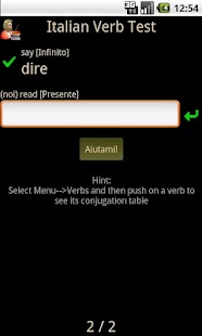 Lastest Italian Verb Test Lite APK for PC