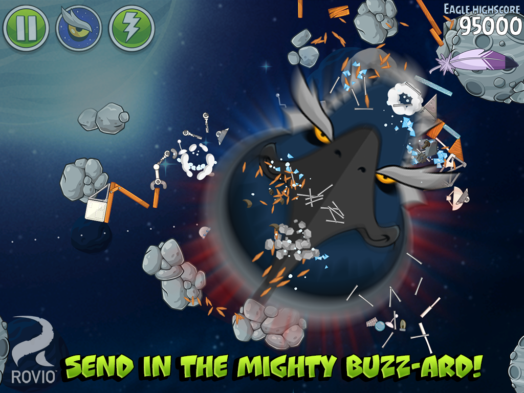 Angry Birds Space Premium - screenshot