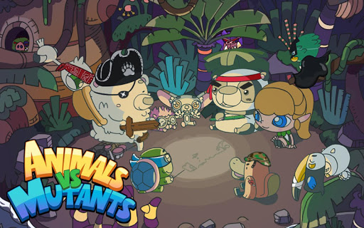 【免費冒險App】Animals vs. Mutants-APP點子