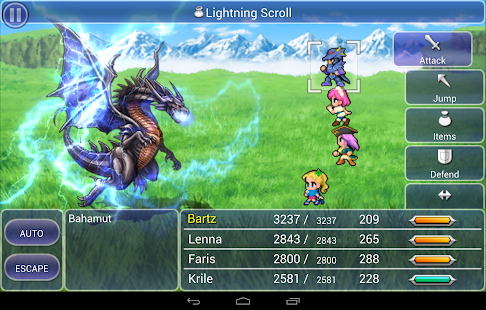 Final Fantasy V Apprecs