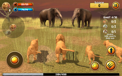 Wild Lion Simulator 3D - náhled