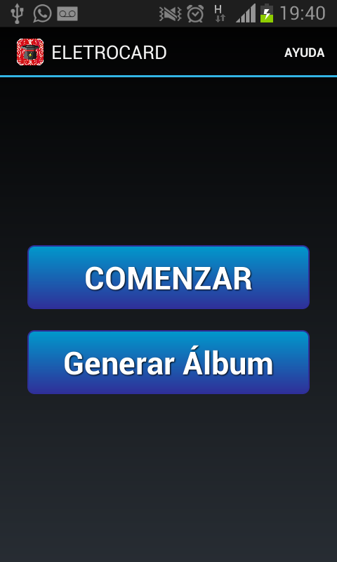 Android application EletroCard Magic screenshort