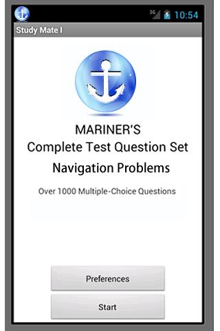 Navigation Problems Screen 1