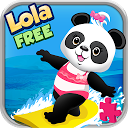 Lola's Beach Puzzle Lite mobile app icon