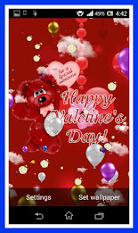 Valentines Day Live Wallpaper by technosoft poster 4