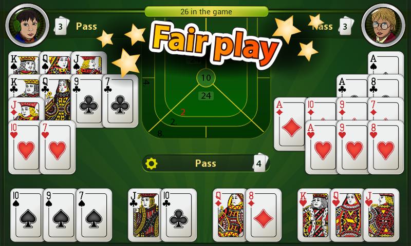 Android application Preferans screenshort