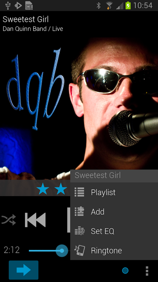Rocket Musik Player - screenshot