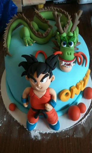 DBZ Birthday Cake