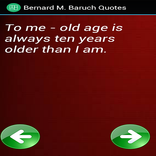Bernard M. Baruch Quotes