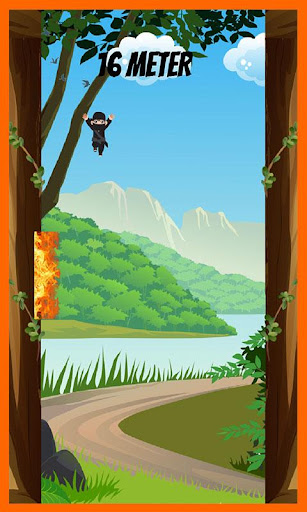 【免費街機App】Spider Ninja Jump HD-APP點子