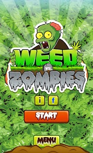Android application Weed vs. Zombies screenshot