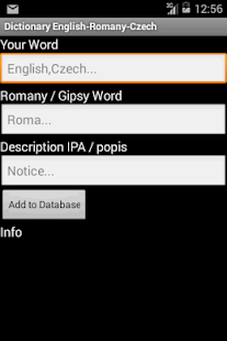 Dictionary Gibsy Roma EN CZ RU Screenshots 8