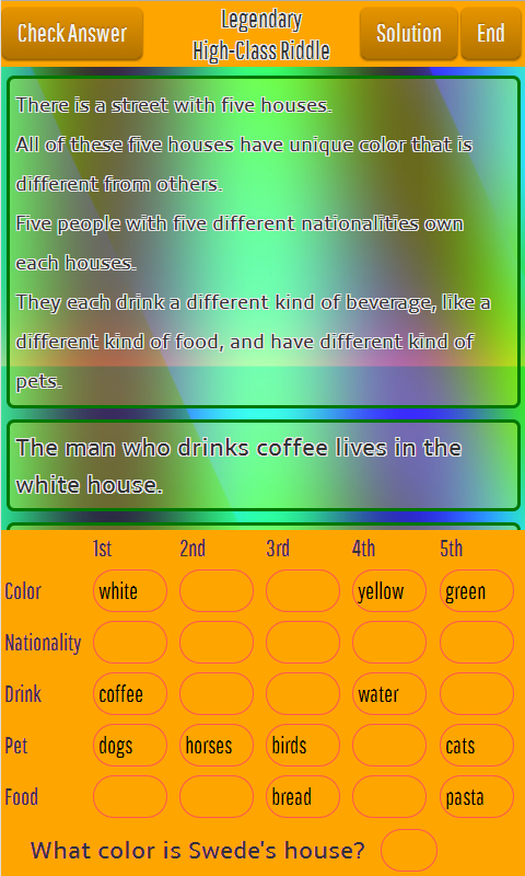 Legendary High-Class Riddle Screen 3