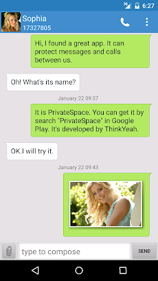 プライベートスペース 無料版 (プライバシー SMSと通話)のおすすめ画像3