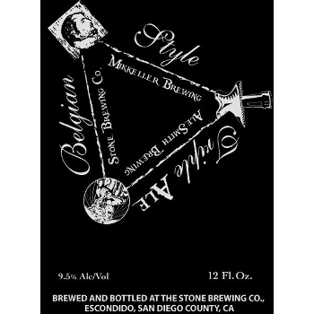 Logo of Alesmith / Mikkeller / Stone Belgian Style Tripel Ale
