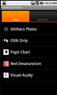 Pocket Eye Exam - Android Apps on Google Play