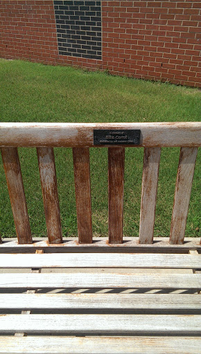In Memory of Billie Carroll Memorial Bench